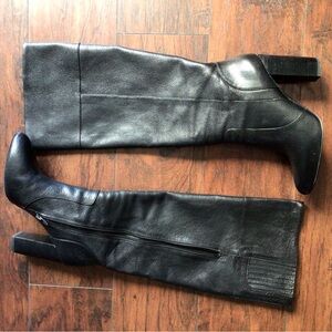 Banana Republic black knee high boots